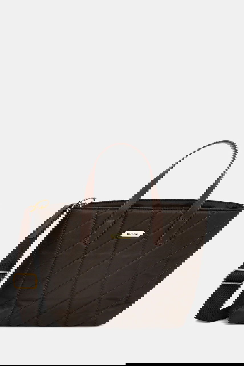 Tygpåse Barbour Barbour Quilted Tote Bag Brun | LBA0431, 0