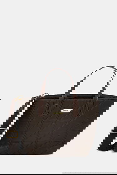 Tygpåse Barbour Barbour Quilted Tote Bag Brun | LBA0431, 0