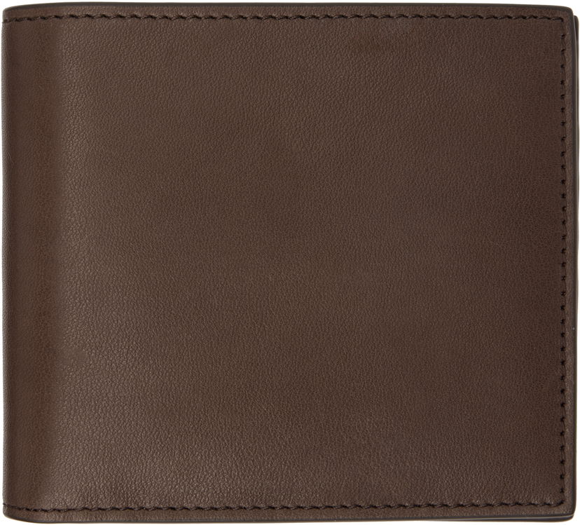 Plånbok Thom Browne Thom Browne Soft Calf Leather Billfold Wallet Brun | MAW023A-L0117