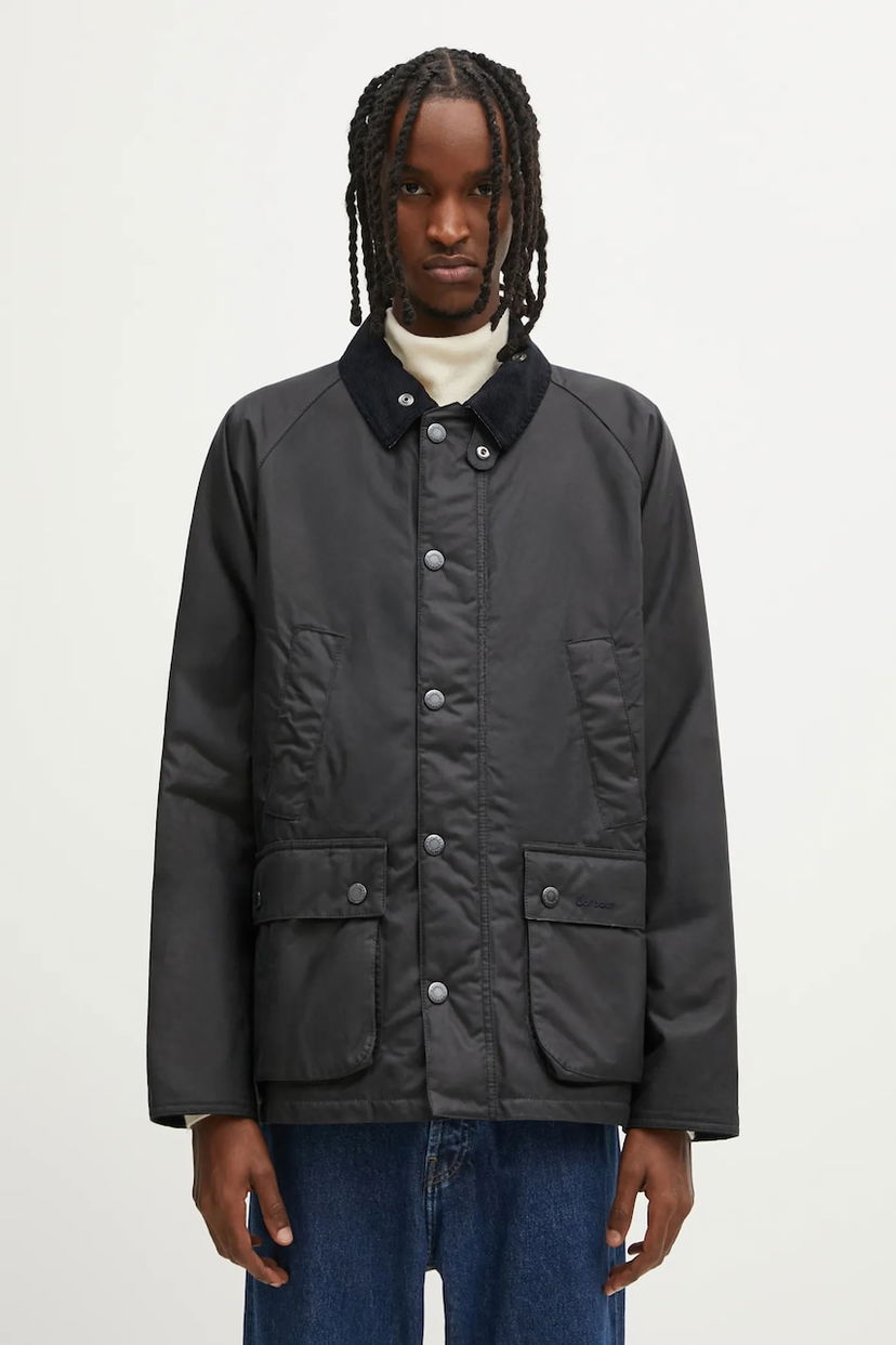 Jacka Barbour Barbour Ambleside Wax Jacket Svart | MWX2201NY96
