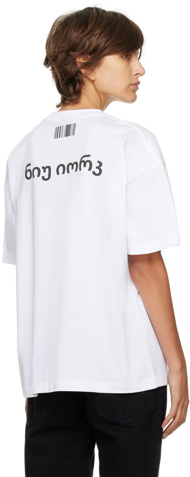 T-shirt VETEMENTS Love Graphic T-Shirt Vit | VL14TR340W, 2
