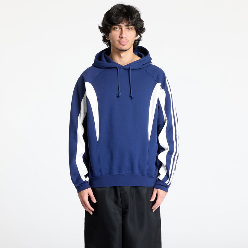 Sweatshirt Y-3 Y-3 Cut Line Hoodie Mörkblå | JM3231