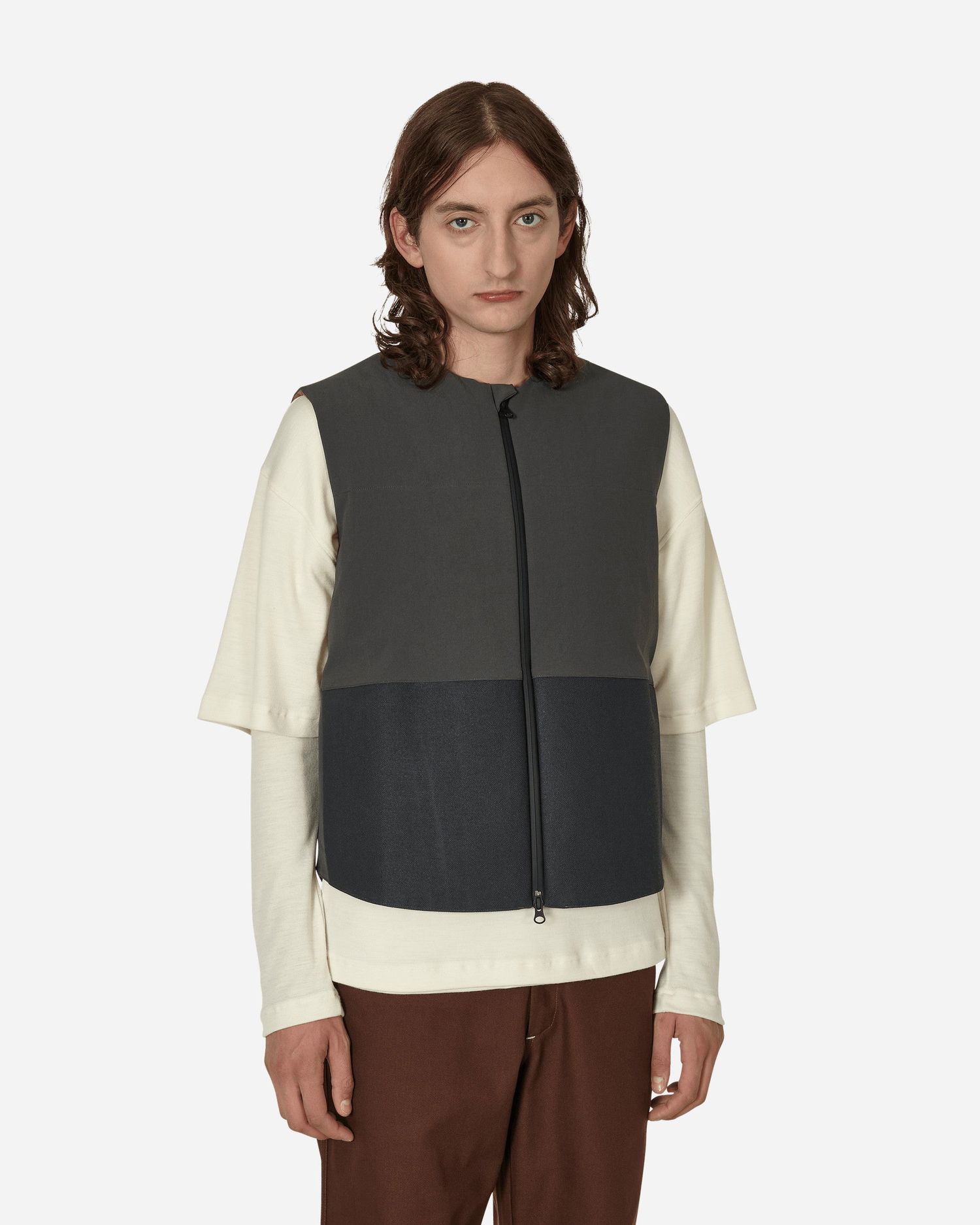 Väst GR10K Dynamic Asfalt Padded Vest Grå | AW22GR3B5SC AG, 0