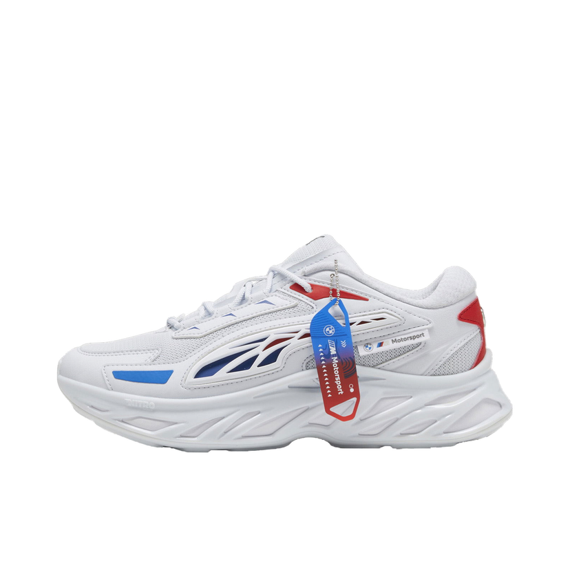 Sneakers och skor Puma Exotek Nitro BMW Motorsport Silver Mist Pop Red Cool Cobalt Grå | 308135-02