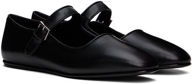 Kläder The Row The Row Ava Ballerina Flats Svart | F1003-N61, 3