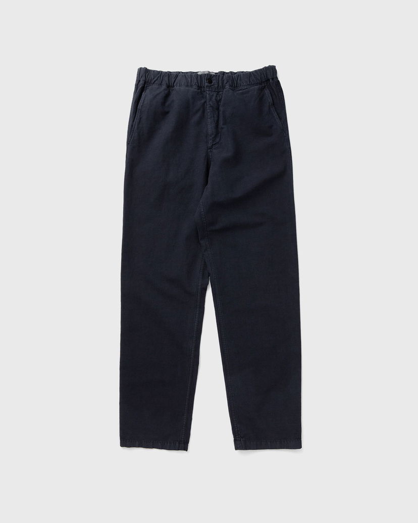 Byxor NORSE PROJECTS Ezra Relaxed Cotton Linen Trousers Mörkblå | N25-0420-7004