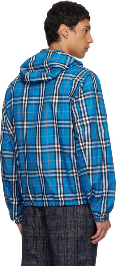 Jacka Burberry Burberry Hooded Reversible Jacket Blå | 8110369, 2