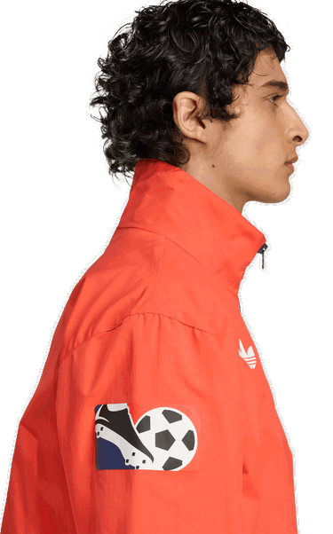 Jacka adidas Originals New England Revolution Anthem Jacket Orange | jm5023, 4