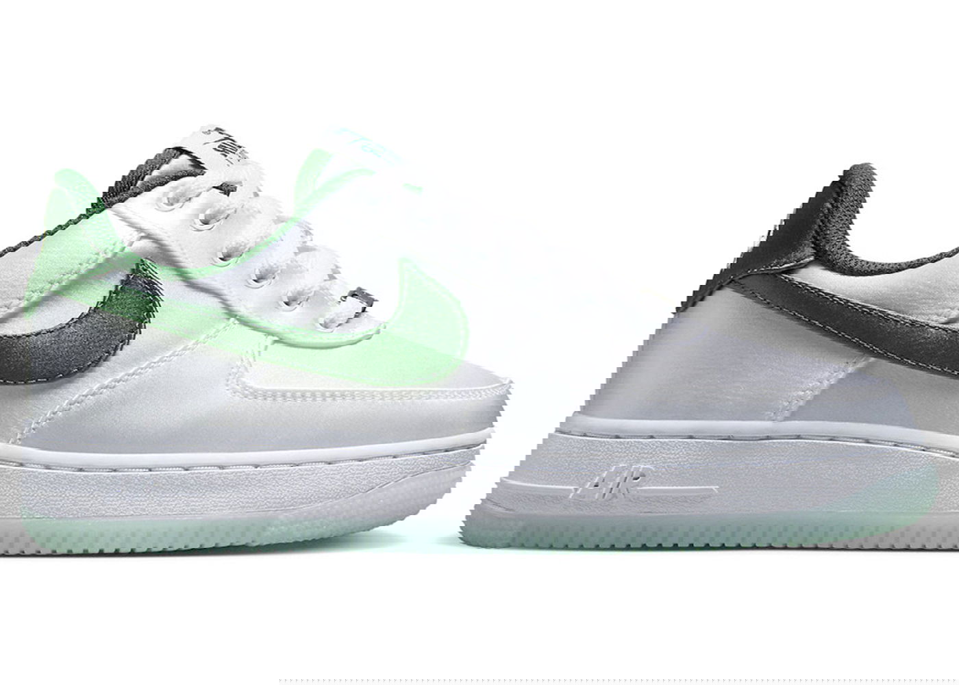 Sneakers och skor Nike Air Force 1 Low '07 "Satin White Pine Green" W Vit | DX6541-101, 0
