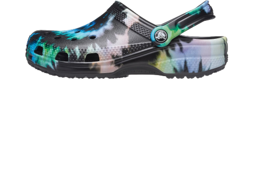 Sneakers och skor Crocs Classic Tie Dye Graphic Clog Svart | 205453-0FN