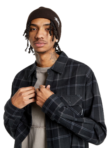 Skjorta Horsefeathers Dough Shirt Svart | SM1219A