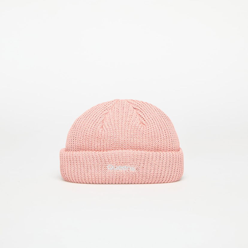 Mössa Queens Essentials Knitted Beanie Rosa | QNS_075
