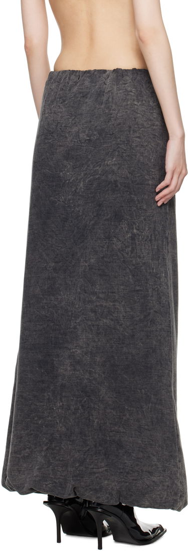 Kjol Diesel O-Tulip Maxi Skirt Grå | A16524 0EGBV, 2