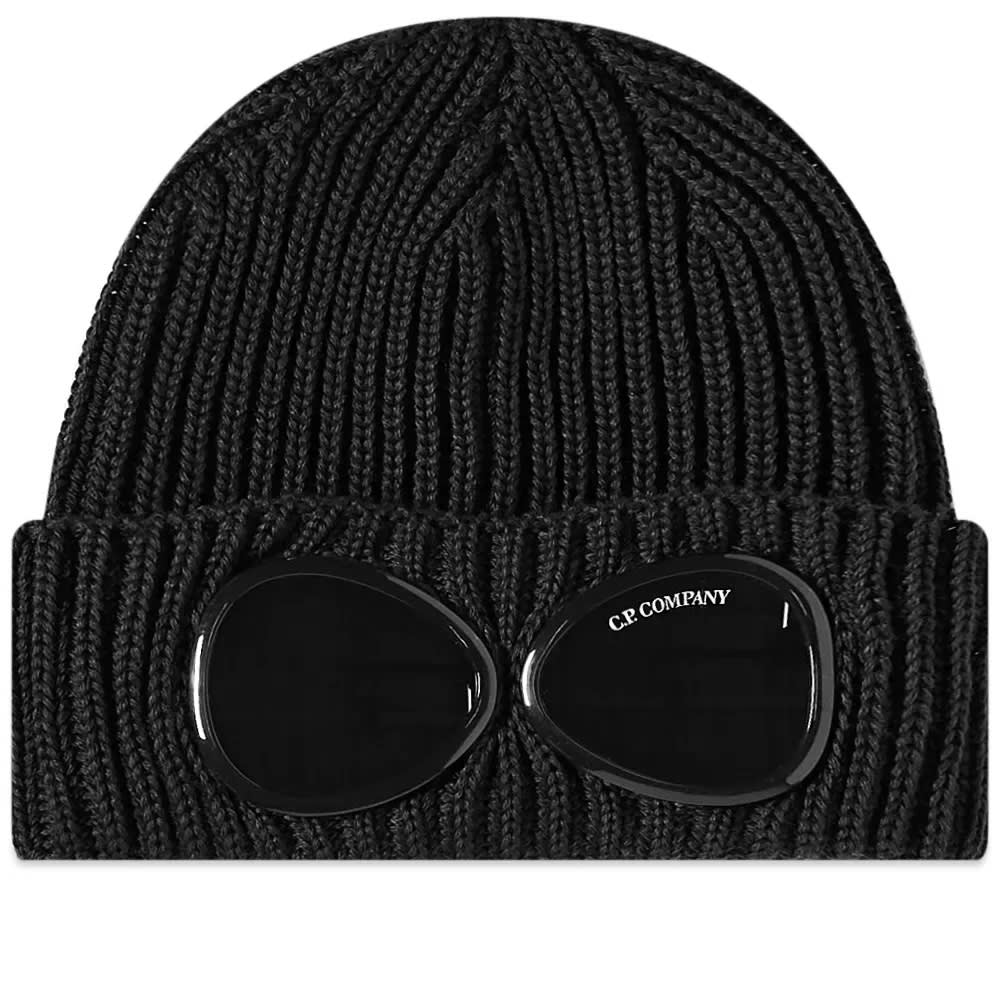Mössa C.P. Company Goggle Beanie Svart | 13CMAC122A-005509A-999, 0