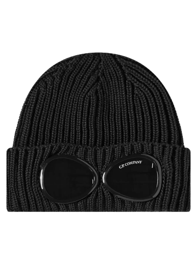 Mössa C.P. Company Goggle Beanie Svart | 13CMAC122A-005509A-999
