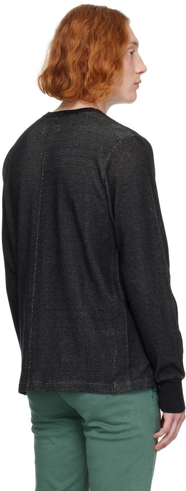 Sweater rag & bone Rag & Bone Collin Long Sleeve T-Shirt Svart | MBC22HT026JQ26, 2