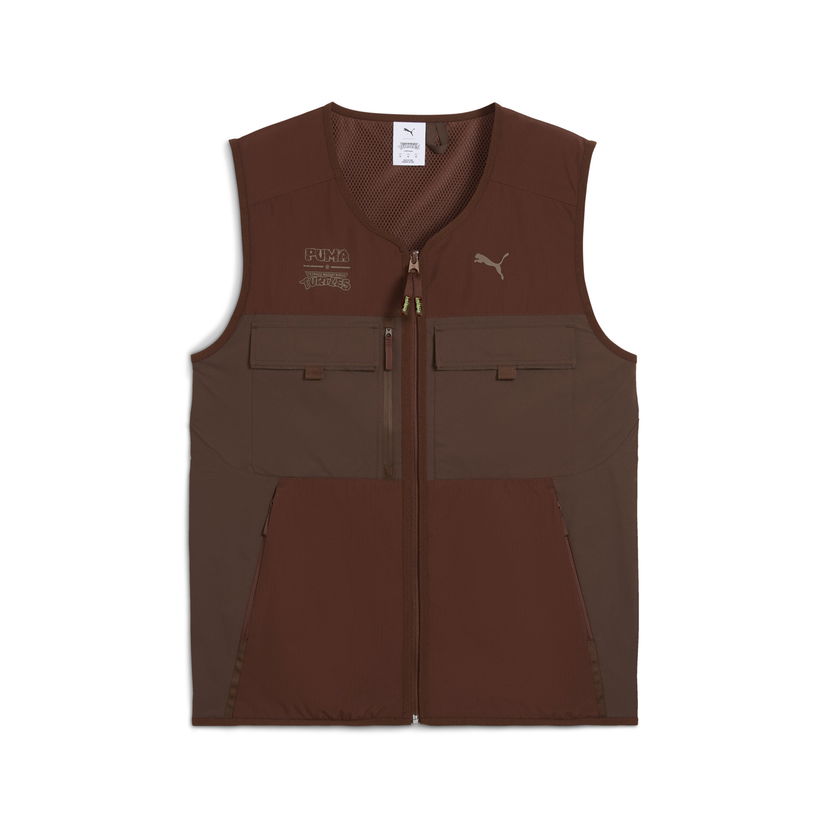 Väst Puma PUMA x TMNT PUMATECH Cargo Vest Brun | 630104_65
