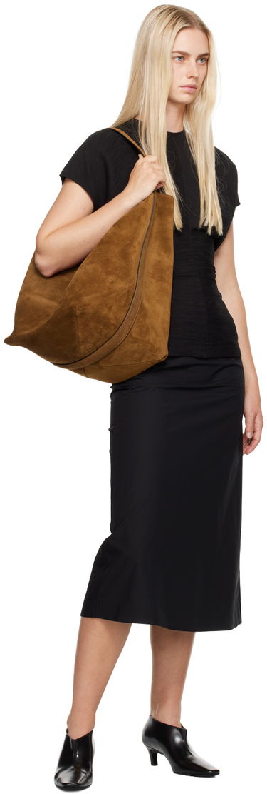 Kjol TOTEME Tie-Waist Midi Skirt by TOTEME Svart | 243-WRB0203-FB0217, 3