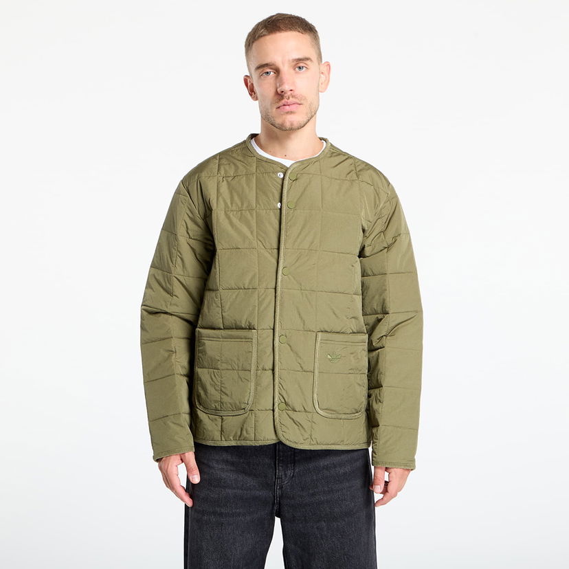 Jacka adidas Originals adidas Originals Quilted Jacket Grön | JW5818