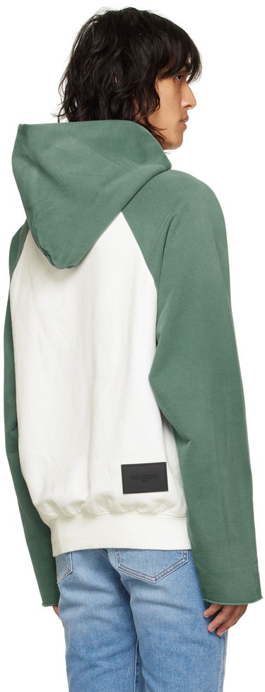 Sweatshirt We11done We11done Graphic Print Hoodie Vit | WD-TH3-22-802-U-GR, 2