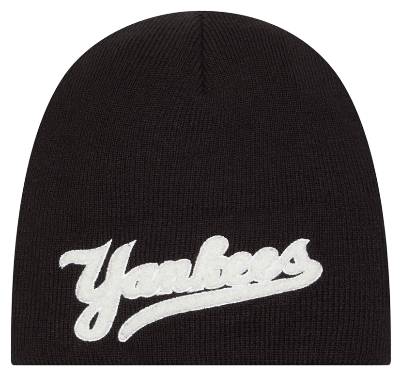 Mössa New Era New Era New York Yankees Chenille Beanie Svart | 60493061-60493061