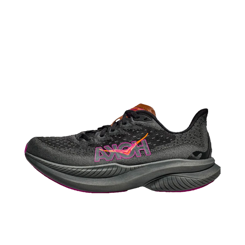 Löpning Hoka One One Mach 6 Svart | 1147810-bkfs