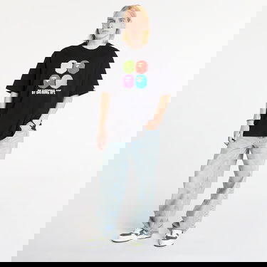 T-shirt BAPE Apple Graphic Relaxed Fit Tee Svart | 001TEL801308MBLK, 3