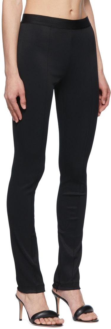 Damasker Helmut Lang Helmut Lang Viscose Leggings Svart | J06HW202, 1
