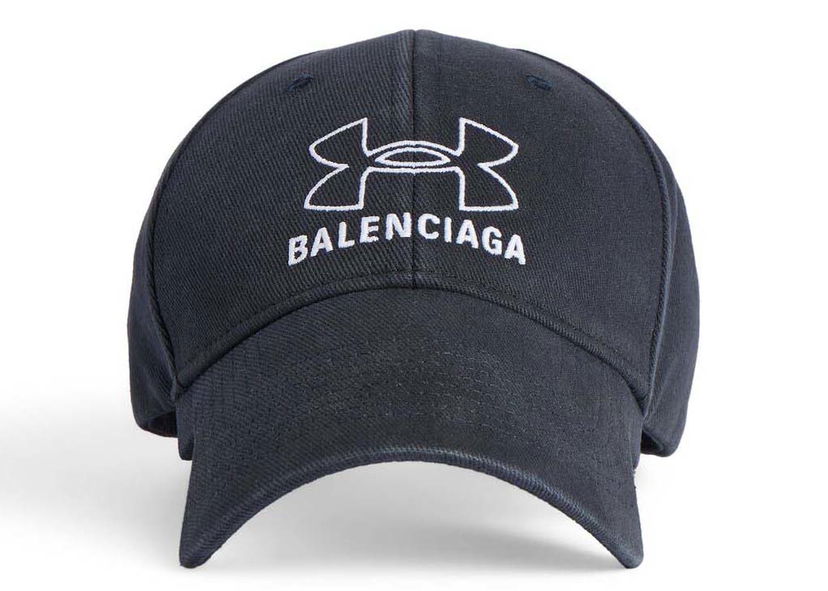 Keps Balenciaga Under Armour xCap Black/White Svart | 807145410B21160