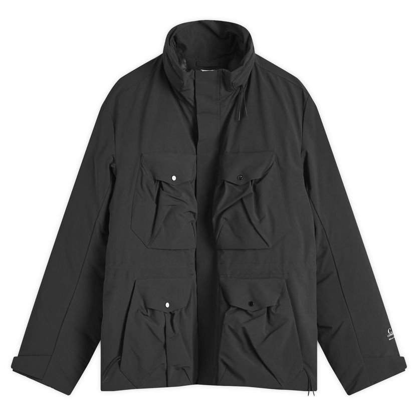 Parkas C.P. Company Micro-M Recycled Jacket Svart | CMOW220A-006355A-999