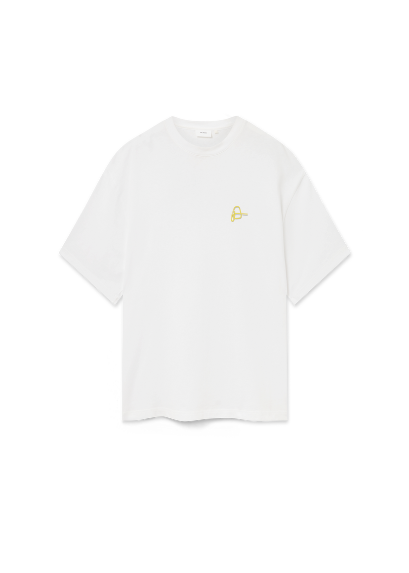 T-shirt AXEL ARIGATO Paper Clip T-Shirt Vit | A3446001