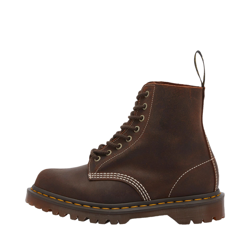 Sneakers och skor Dr. Martens 1460 Wax Commander Boot Sneakers in Rustric Brown Svart | 31859749