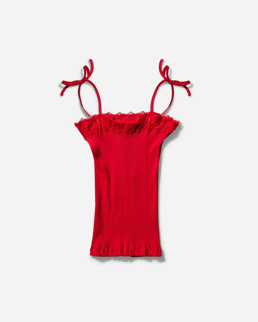 Linne OpéraSPORT Audruy Seamless Top Röd | SS25-A18 RED