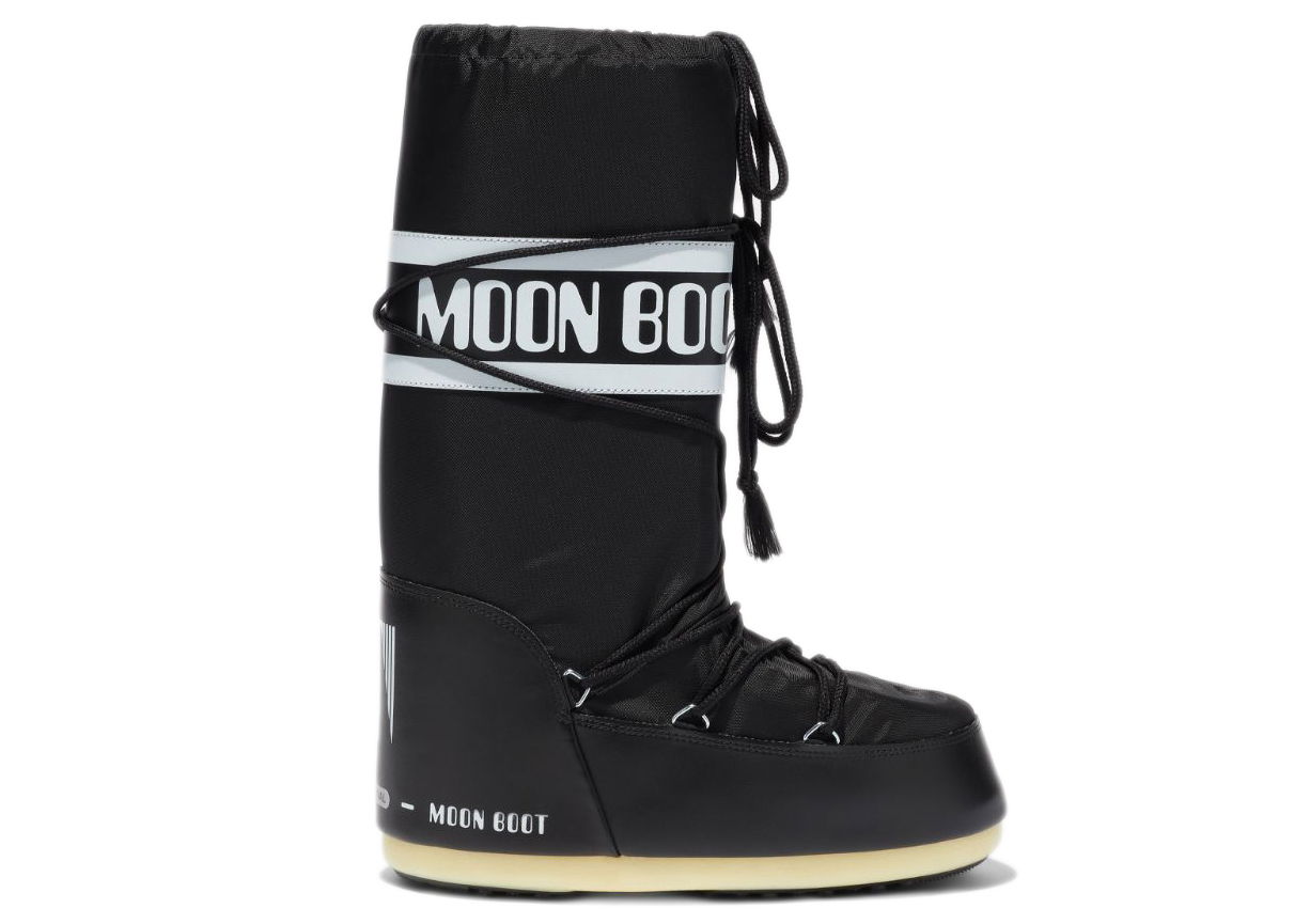 Sneakers och skor Moon Boot Icon Nylon Boot Black Svart | 14004400001, 0