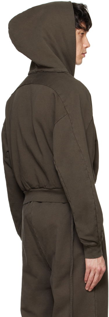 Sweatshirt Ottolinger Ottolinger Multiline Zip Up Cropped Hoodie Grön | 1150202521, 2