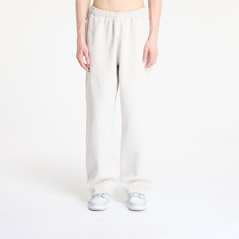 Träningsbyxor Nike Solo Swoosh Open-Hem Fleece Pants Beige | FN3342-072