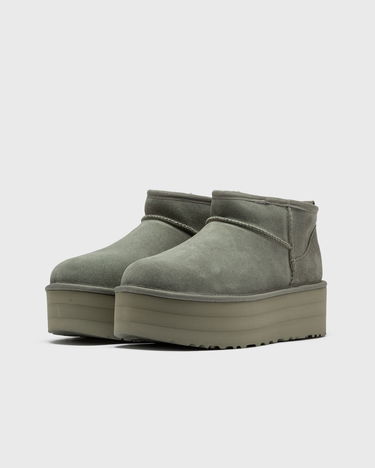 Sneakers och skor UGG CLASSIC ULTRA MINI PLATFORM W Grön | 1135092-SDC, 1