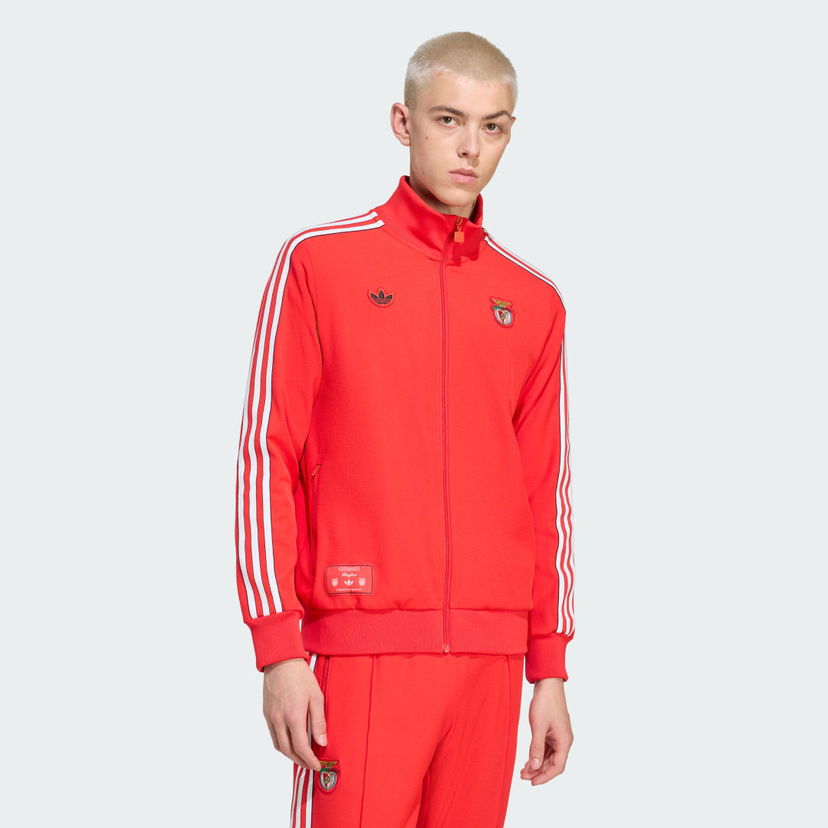 Träningsoverall adidas Performance Benfica Terrace Icons Track Top Röd | JL5552