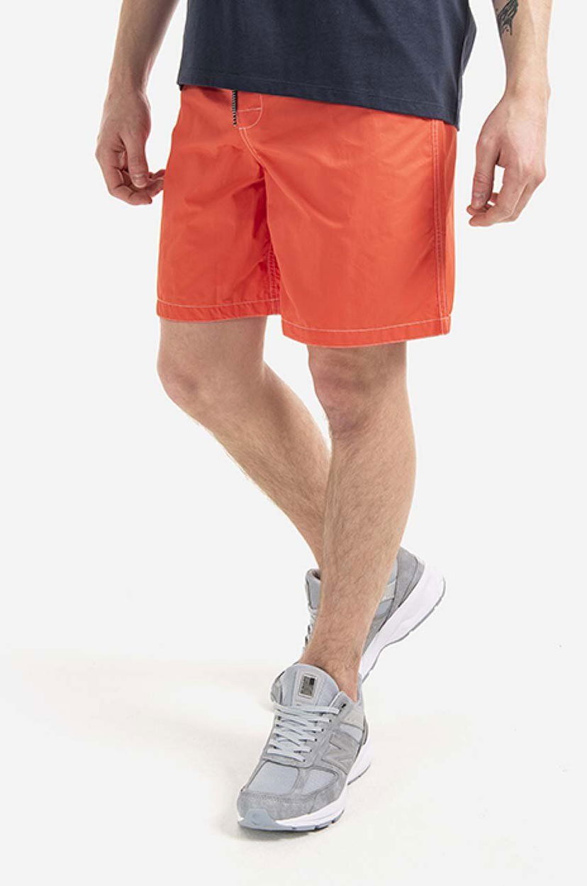 Badkläder A.P.C. Swim Shorts Orange | PAADJ.H10165