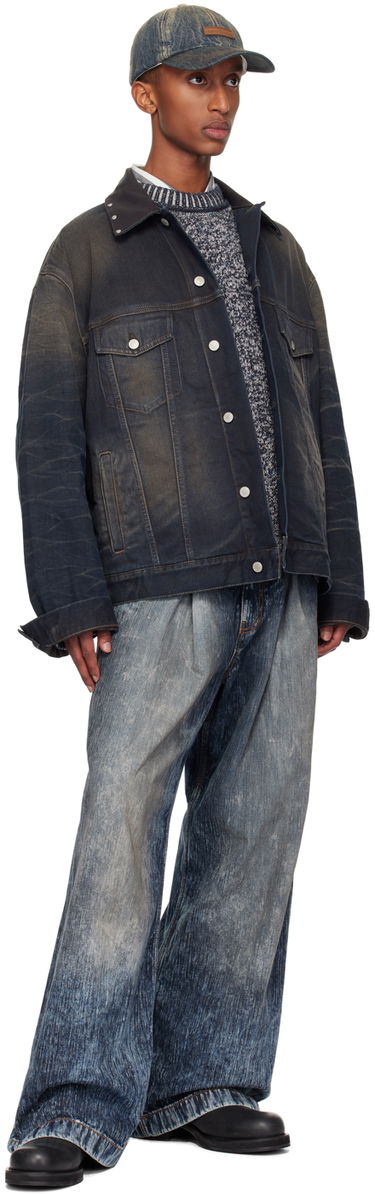 Jacka Acne Studios Acne Studios Oversized Denim Jacket Blå | C90174-, 3