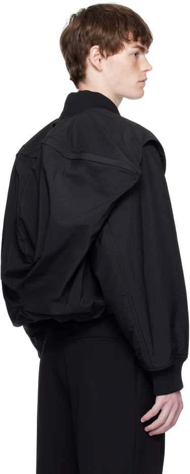 Bomberjacka Jean Paul Gaultier Jean Paul Gaultier 'The Hooded' Bomber Jacket Svart | 25/03-U-OU005-W007-00, 2