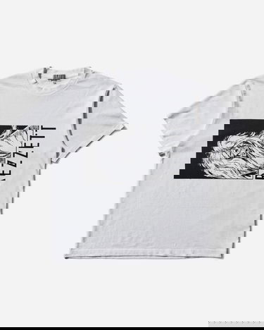 T-shirt Cav Empt Rezzett Graphic Print T-Shirt Vit | CES28T23 WHT, 1