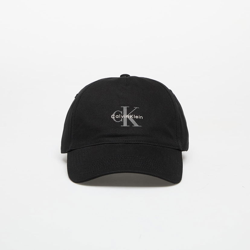 Keps CALVIN KLEIN Calvin Klein Jeans Monologo Printed Baseball Cap Svart | LV04G5032G UB1