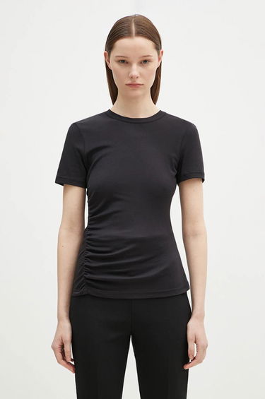 T-shirt Samsoe Samsoe Samsoe Samsoe Saevelyn Fitted T-Shirt Svart | F24400022, 0
