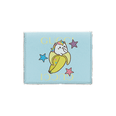 Plånbok Gucci Bananya Card Case Blå | 701009 U23AG 4373, 0