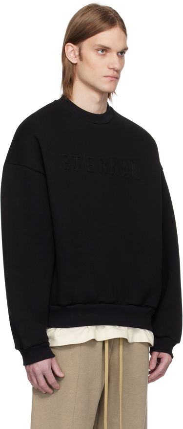 Sweatshirt Fear of God Fear of God 'Eternal' Fleece Sweatshirt Svart | FGE250-5141FLC, 1