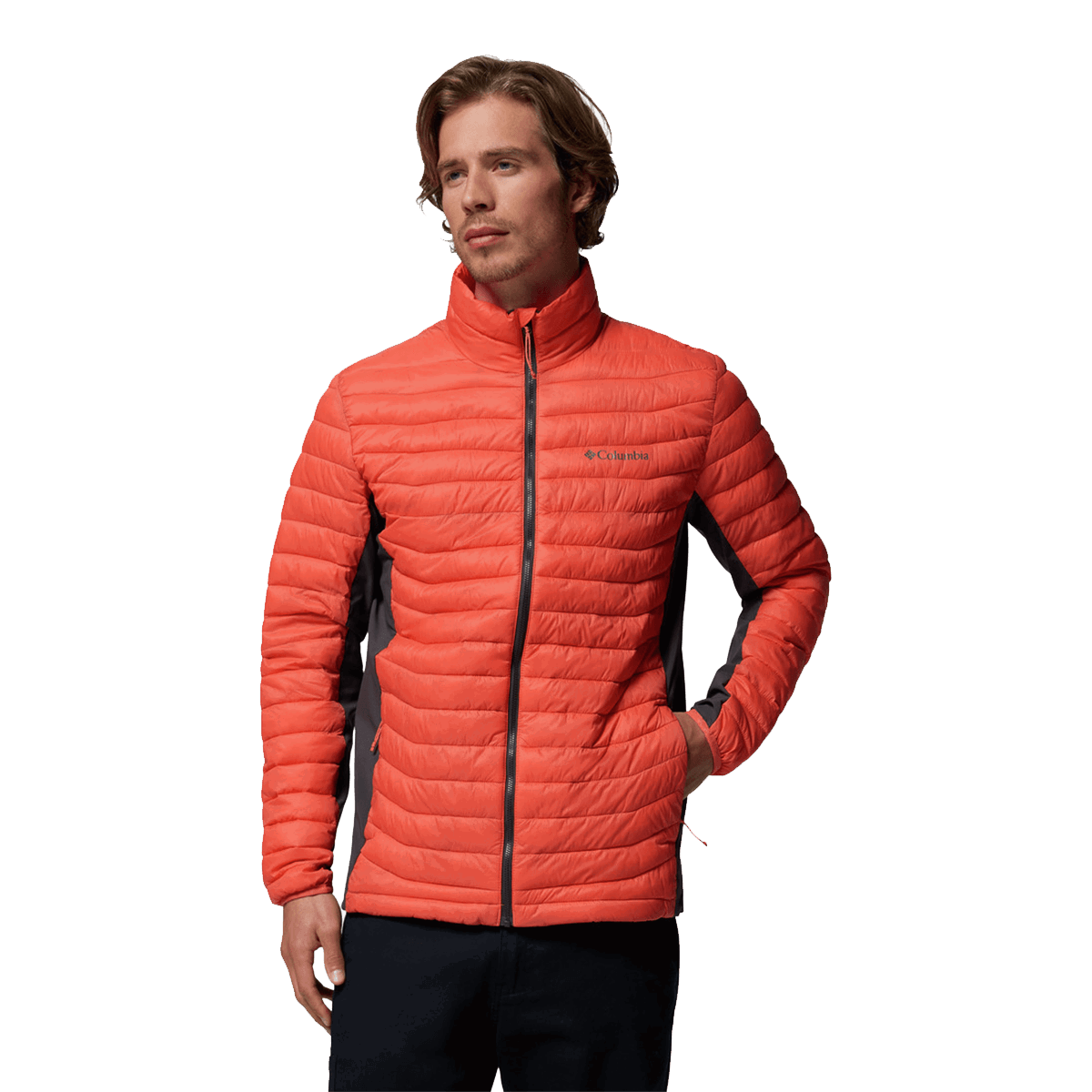 Pufferjacka Columbia Powder Pass™ Hybrid Jacket Orange | 2134141864, 0