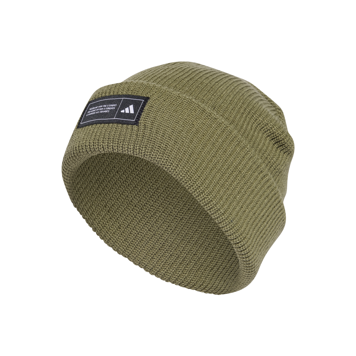 Mössa adidas Performance Ribbed Cuffed Beanie Grön | IY5257, 0