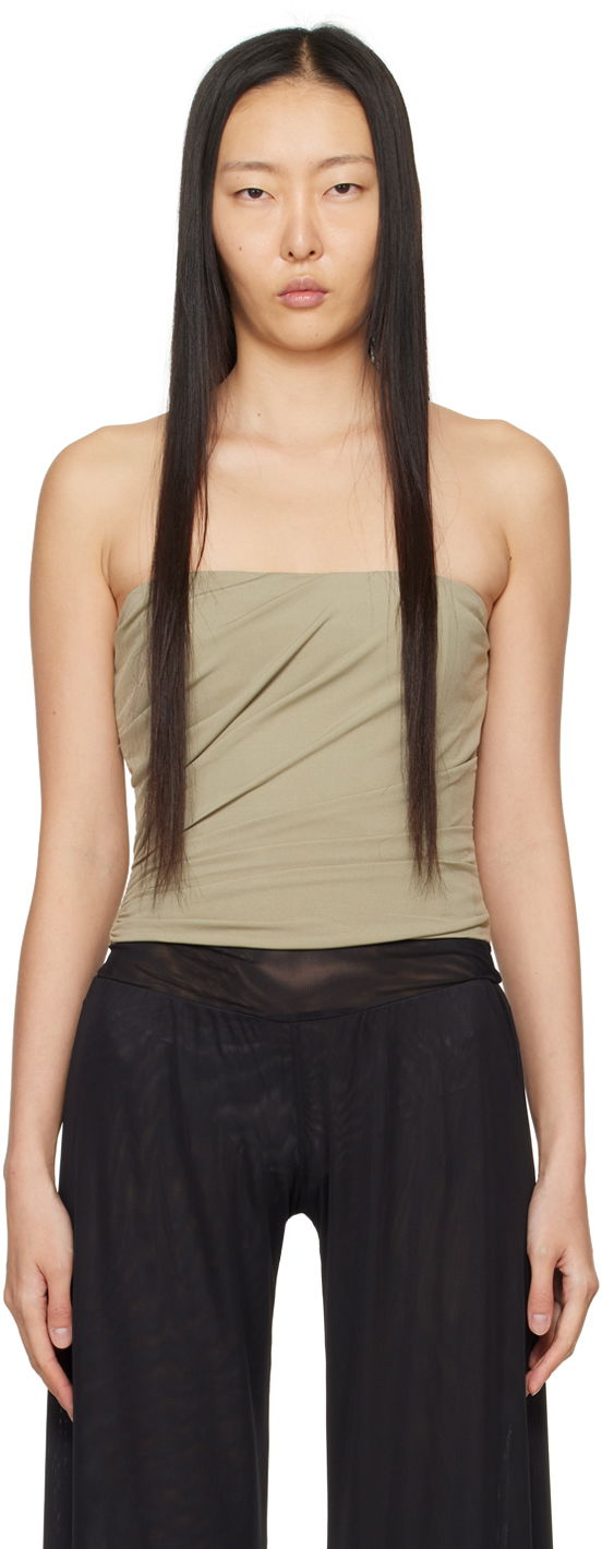 Byxor Miaou Miaou Alisha Corset Top Svart | 7118VISFOX
