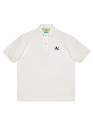 Polotröja Gucci adidas x Cotton Piquet Polo Tee Vit | 700497 XJEL0 9791